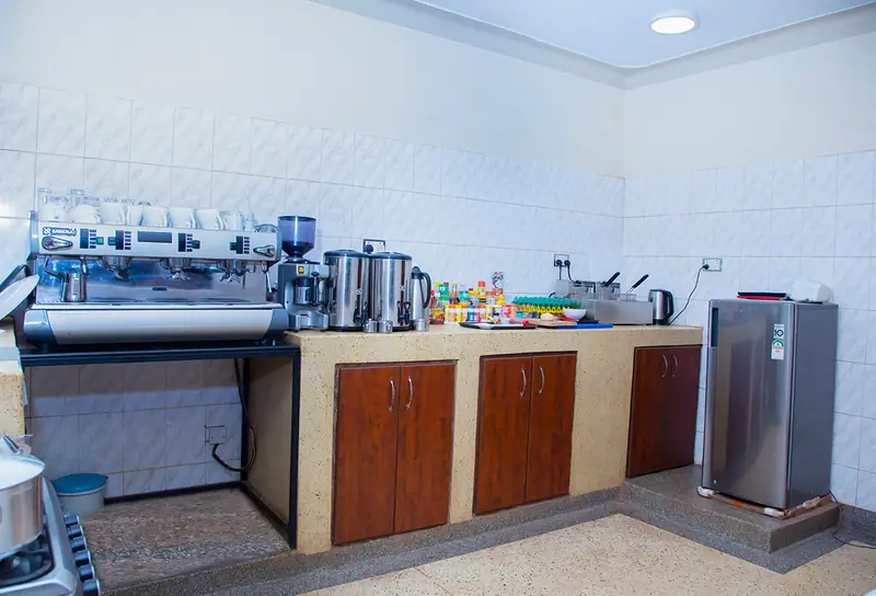 Hotel kitchen