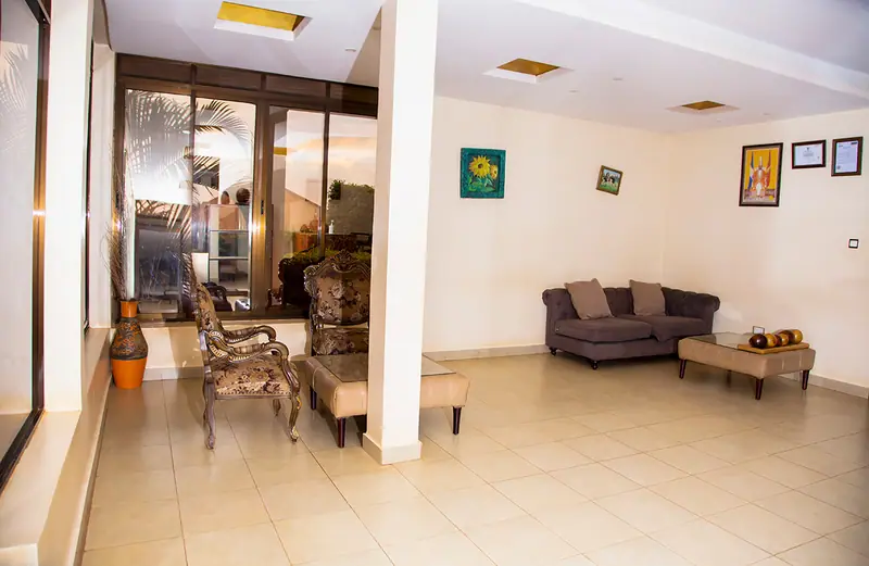 Hotel lobby