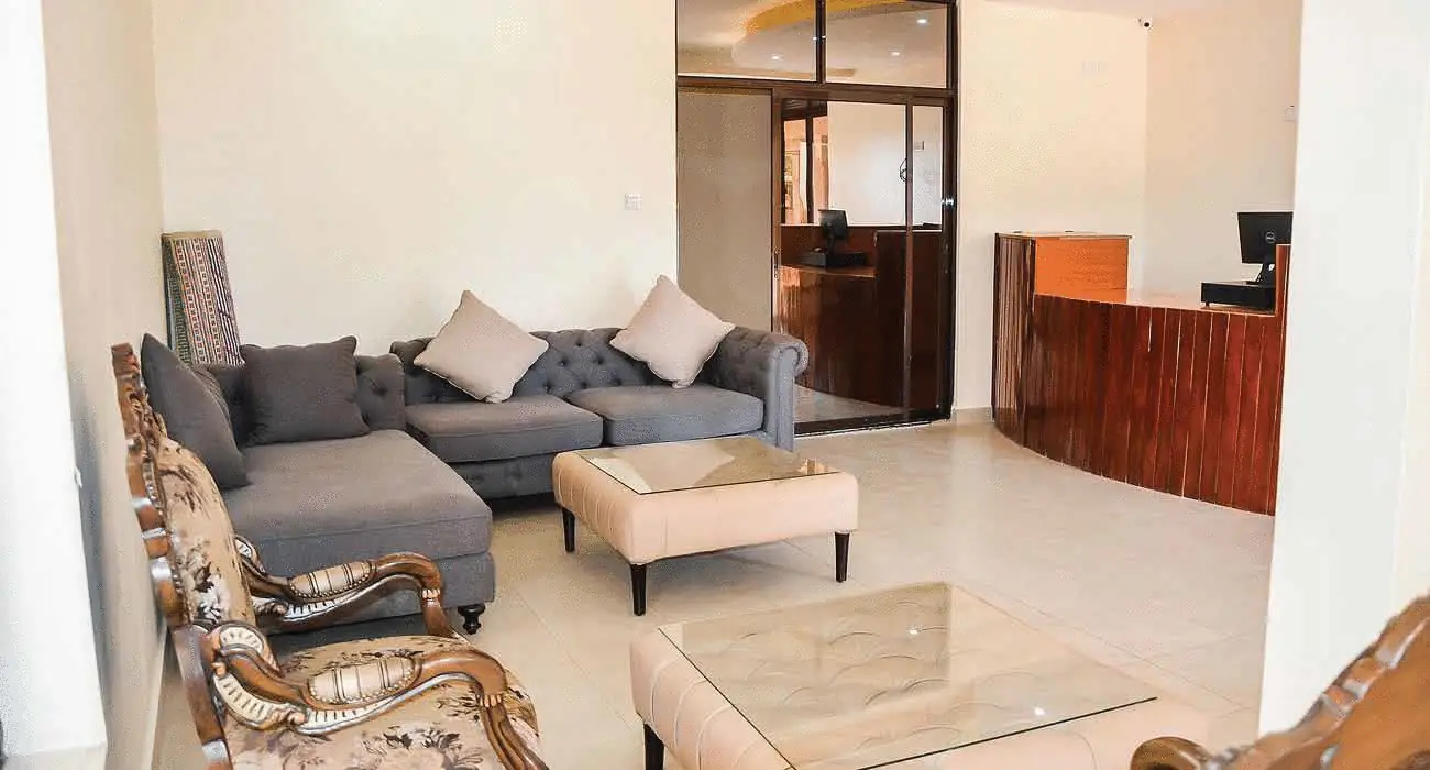 Lounge and reception area